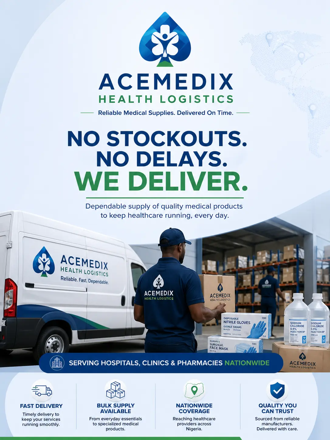 Acemedix Health Logistics — medical supply and distribution