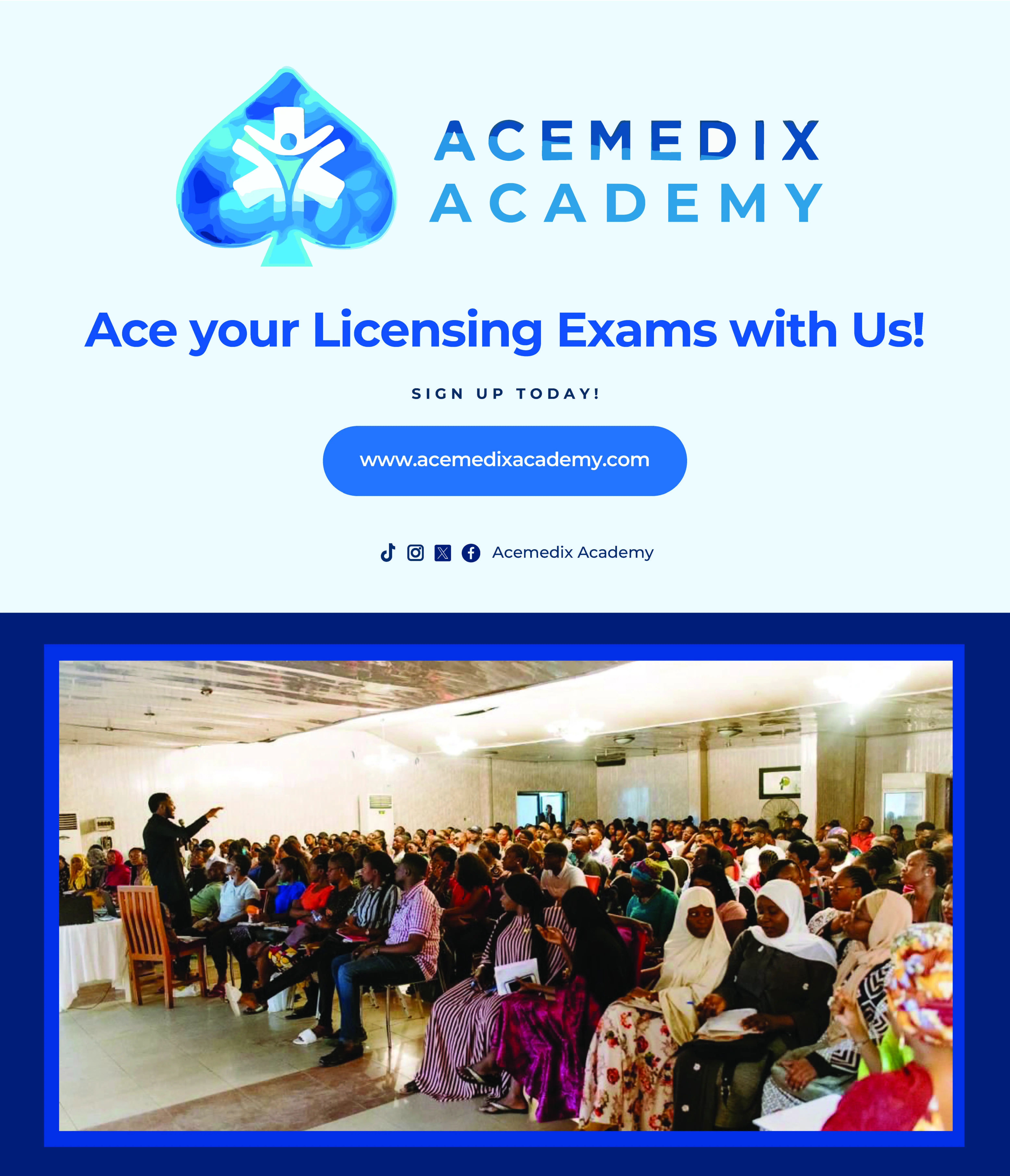 Acemedix Academy — licensing exam training